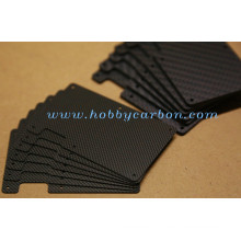 RFID Blocking Card Portefeuille Fibre de carbone Portefeuille mince